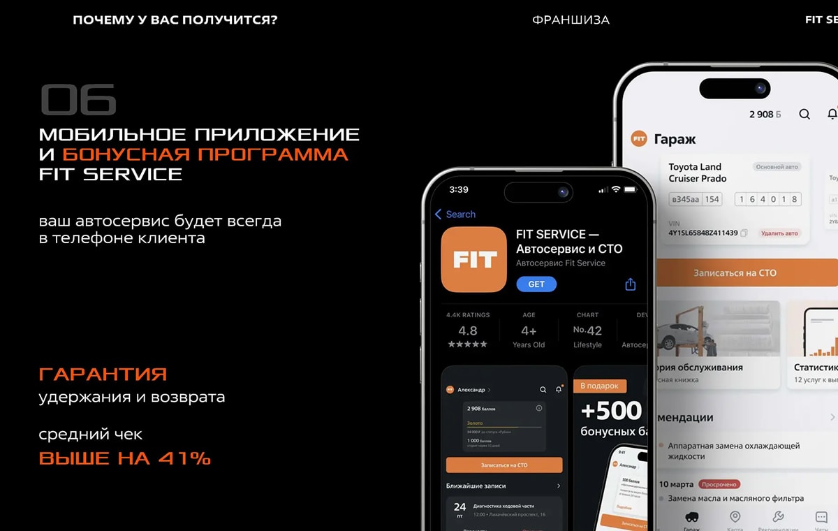 Fit Service - slide 7